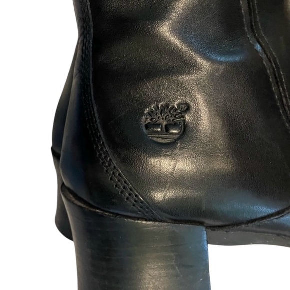 Timberland Black Leather ALYSE smart comfort system boots - Picture 3 of 7